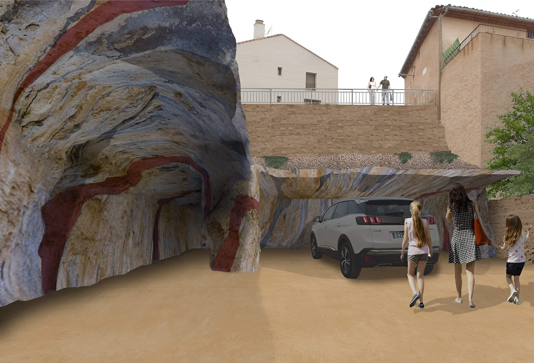 Aparcamiento Municipal San Antonio, Nuévalos 10