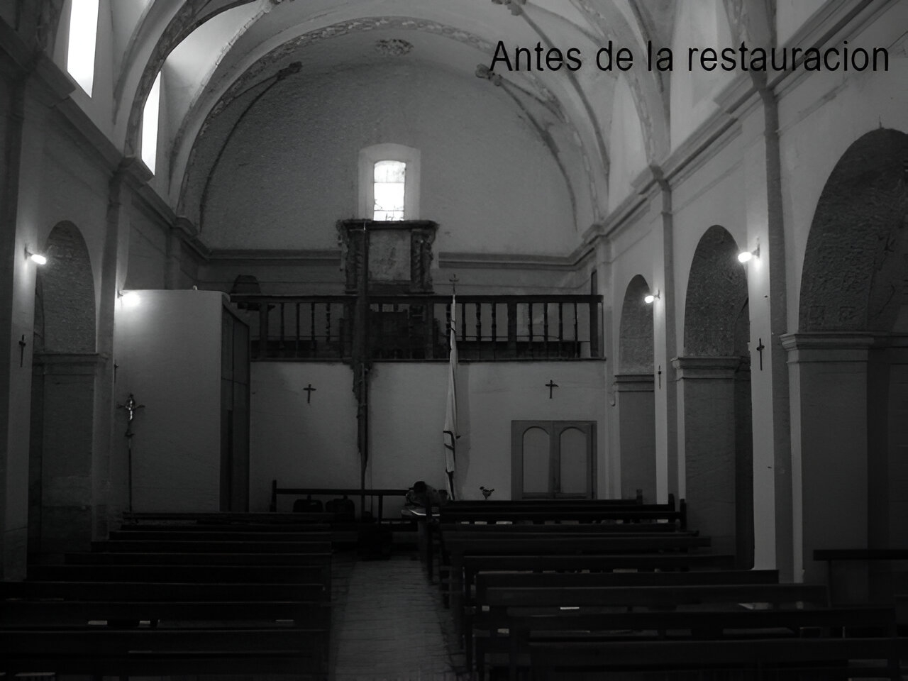Iglesia de Torralbilla antes de la restauración