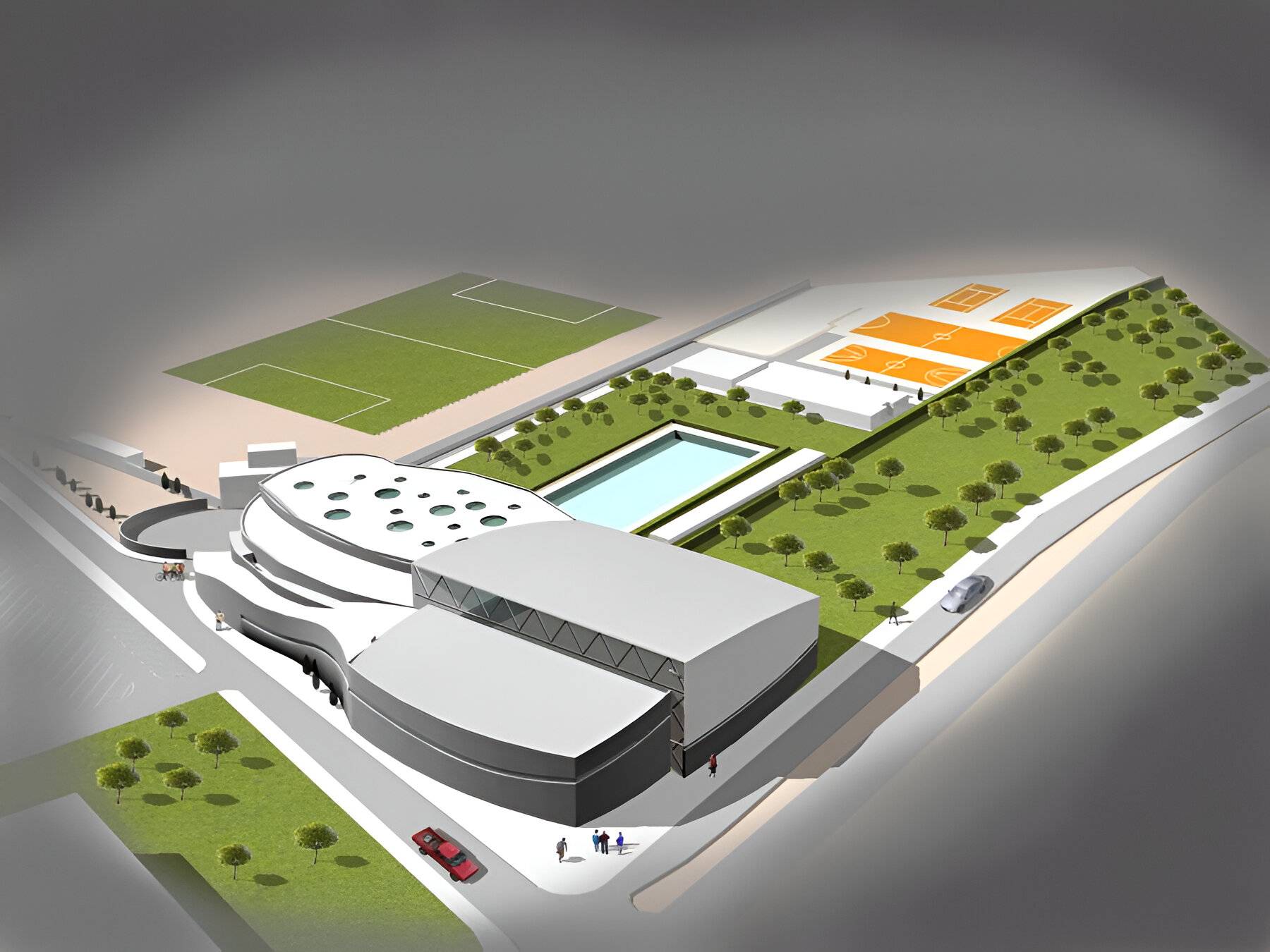 Centro Deportivo Municipal en Calatayud 1