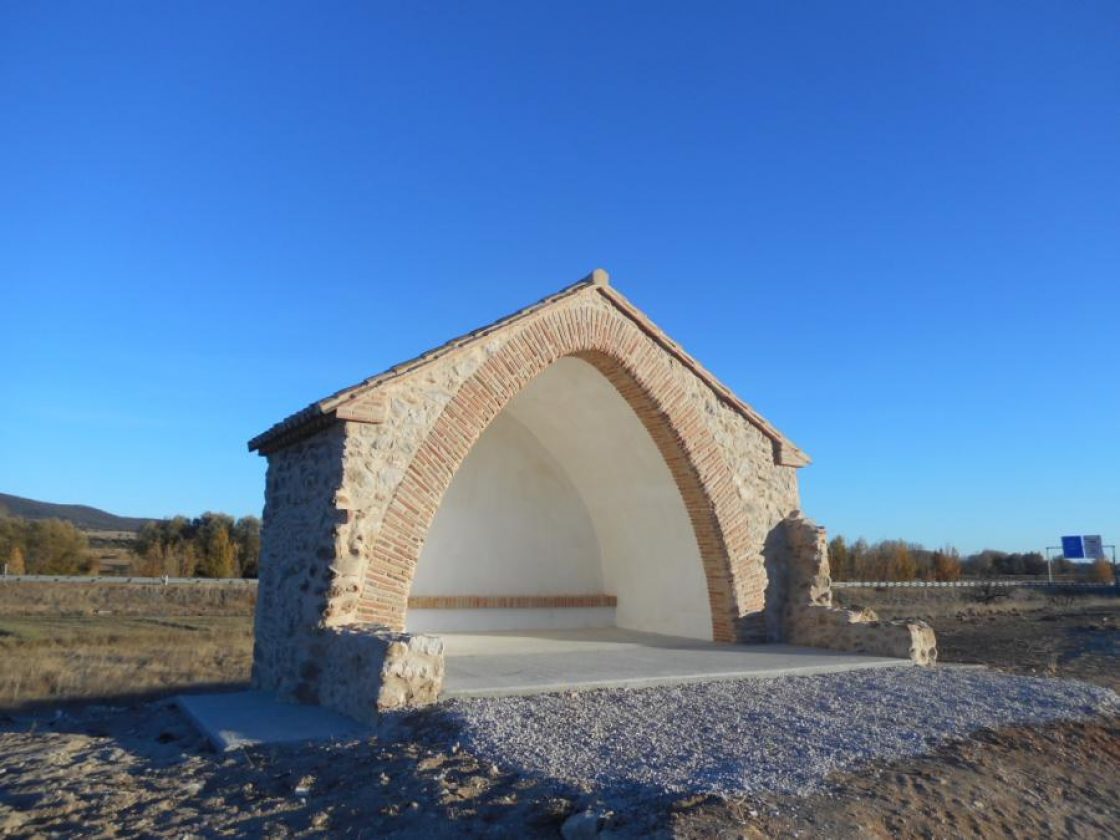 Restaurada la ermita de Santa María Magdalena en Villadoz (Zaragoza)